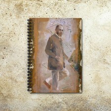 Charles Conder An Impressionist Tom Roberts Art Spiral Ruled Notebook