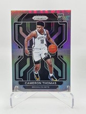 2021-22 Panini Prizm Prizms Silver #297 Cameron Thomas RC 