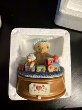 NEW Cherished Teddies -Christmas Train Musical: Santa Claus Is Coming - 912964