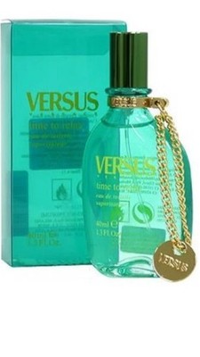 Versus Time to Relax Versace Unisex 4.2 oz Eau de Toilette Spray NIB