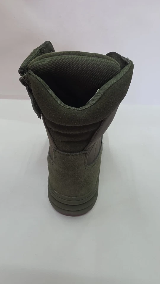Trento Anfibio Trekking Outdoor Homme Vert Militaire Cordon Fermeture Éclair 5T - Photo 3/4