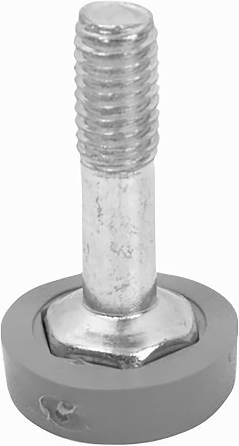 Generic Commercial Wire Shelving Leveling Feet w/ Caps for Chrome Shelf (4-Pack)