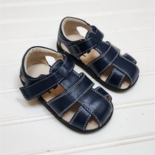 See Kai Run Navy Fisherman Sandals Size 5 Toddler