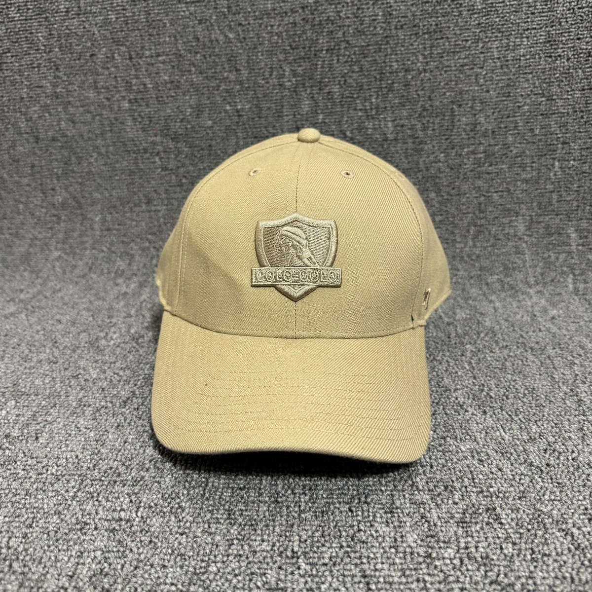 '47 Brand Colo-Colo Soccer Cap Snapback Khaki OSFA Curved Brim Hat