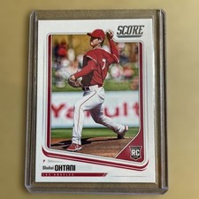Shohei Ohtani 2018 Panini Chronicles Score Rookie Card MLB Baseball Parallel