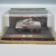 Amercom 1:72 M8 Greyhound Armored Car Diecast Model WWII US Army 1945