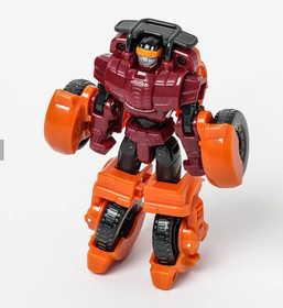 Tobot V Mini Series 2-Pack: Captain Police & Monster Action Figure Korea Toy