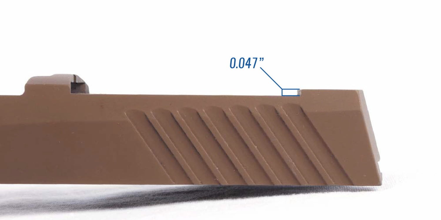 Evolution Gun Works Sig Sauer M17/M18 Optics Ready Adapter Plate, Black, 49201