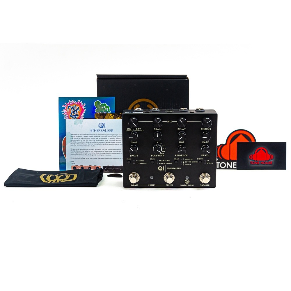 Walrus Audio Qi Etherealizer Multi-Effects Pedal – Black – New | eBay
