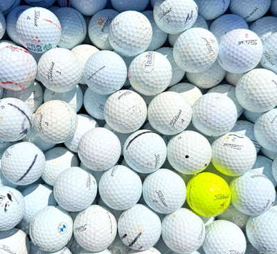 100 Stück TITLEIST PRO V1 V1x AVX GOLFBÄLLE gebraucht AA / AAA Golfball