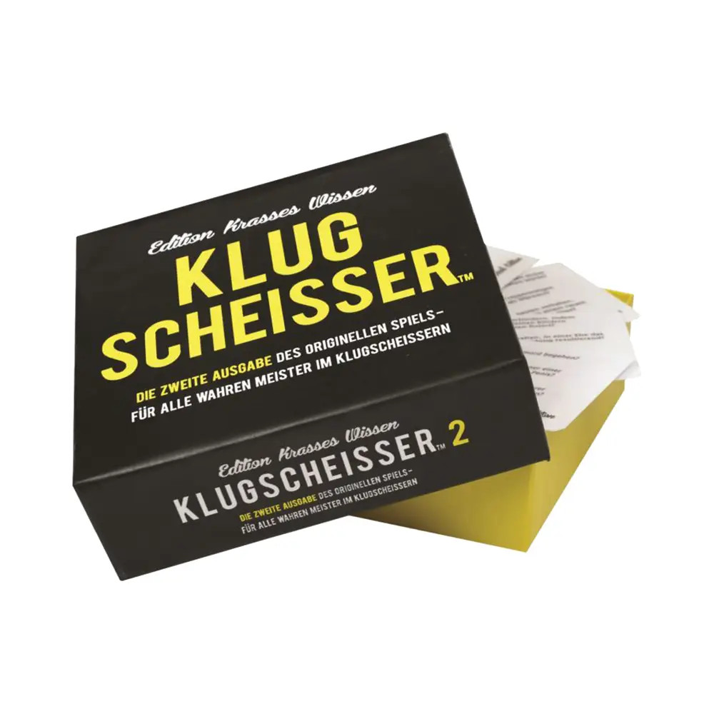 KLUGSCHEISSER - Edition Krasses Wissen - 2. Edition | Partyspiel | Neu + OVP - Bild 3