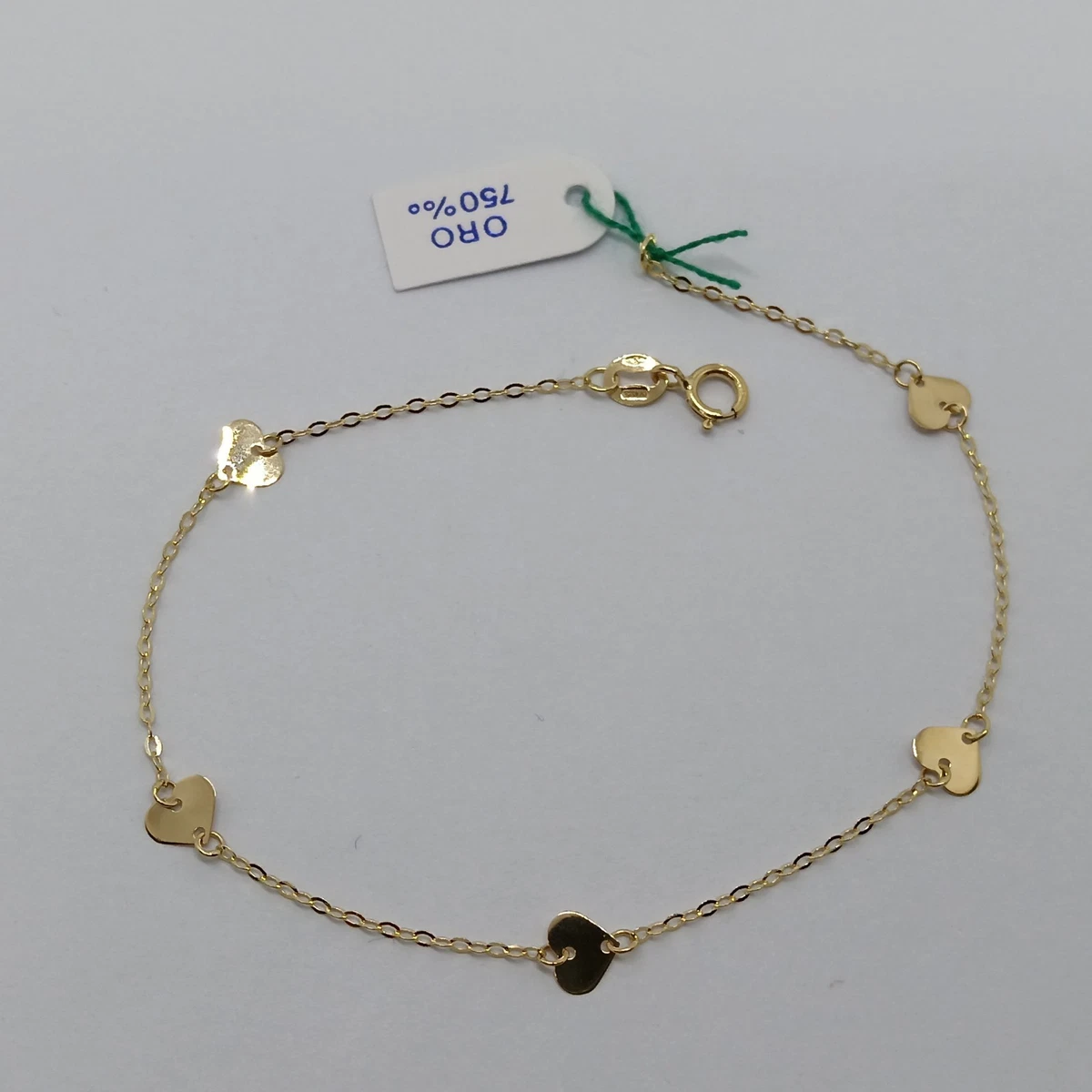 BRACCIALE INFINITO IN ORO GIALLO 18 KT