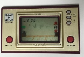 NINTENDO Game & Watch CHEF FP-24 Wide Screen  [Polarizing Replaced]