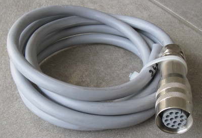 2,45 Meter 12-pol. Kabel mit 12-poliger HIRSCHMANN Steckverbinder der NR-Serie