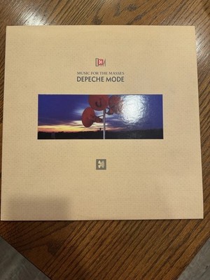 DEPECHE MODE- MUSIC FOR THE MASSES -1987 PRESSING VINYL Excellent Condition