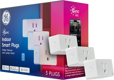 Indoor Smart Plug, Wifi Outlet Socket, Voice Control Outlet, Matter Compatible,