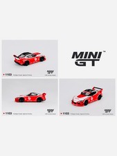 Mini GT Mijo Exclusive LB WORKS Toyota GR Supra Red/White #1103