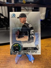2018 Bowman Chrome Top 100 Prospects #BTP-34 Alec Hansen