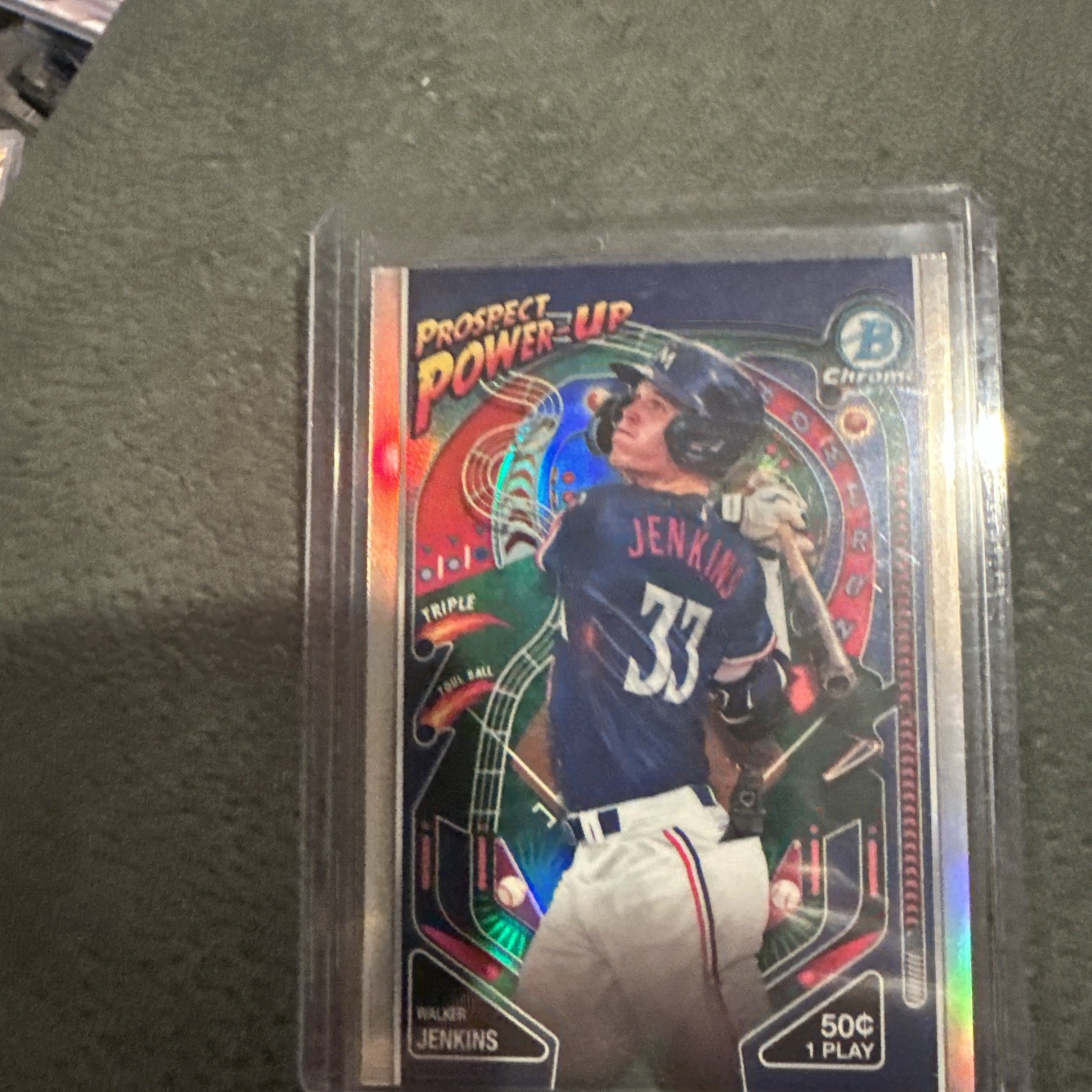 2024 Bowman Chrome Prospect Power-up #pp-1 Walker Jenkins Rc