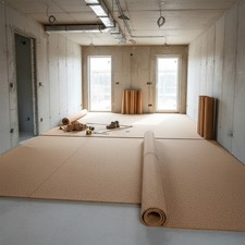 Cork Underlay Roll 2mm/3mm 1m x 5m - 1m x 10m Laminate Floor, Wood Floor, Vinyl