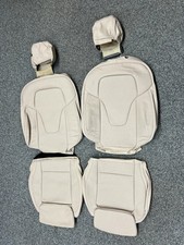 2 X Mercedes-Benz V-Klasse/Vito W447 Sitzbezug Komplett Kunstleder Beige NEU