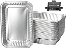Grill Liner - Disposable Grease Pan for Weber Spirit Genesis - 30 Count