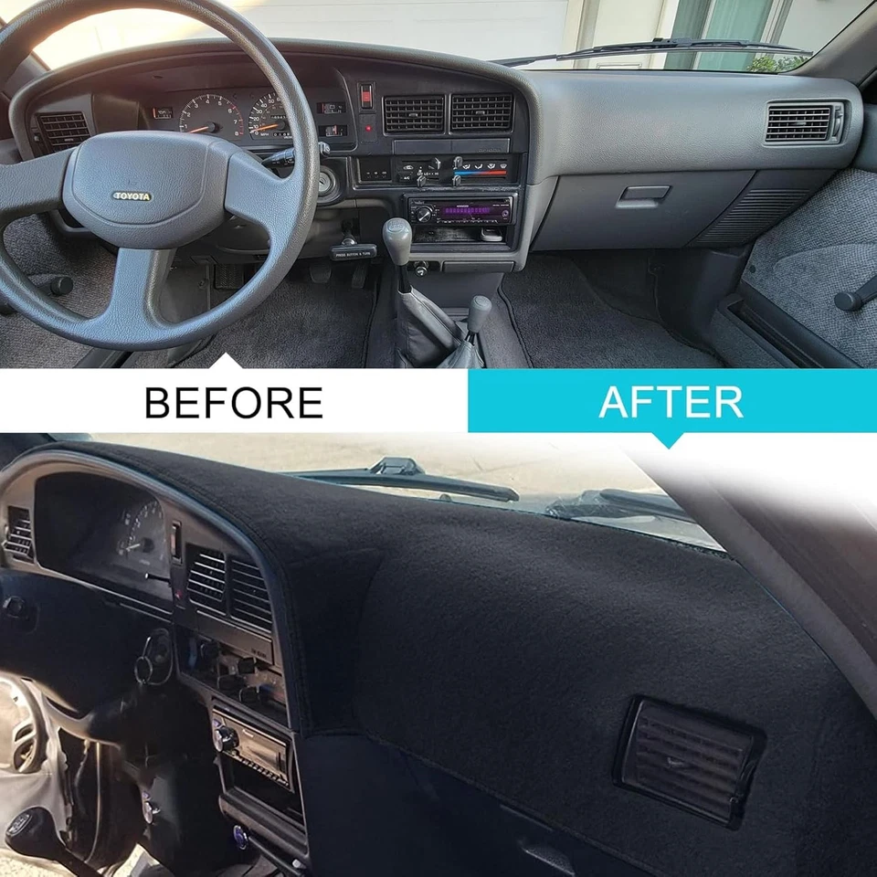 Alfombrilla para salpicadero de coche para Toyota 4Runner 1989-1995 Foto 2 de 4