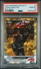 2022 Topps Chrome Sapphire F1 Lewis Hamilton SSP Gold 43/50 PSA 10 #4 BBQ