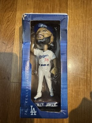 Kenley Jansen #74 Pitcher LA Dodgers Bobblehead 2019 New but slight damaged box