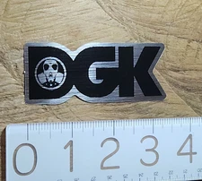  DGK STICKER Metallic Sticker DGK Decal Metallic Decal