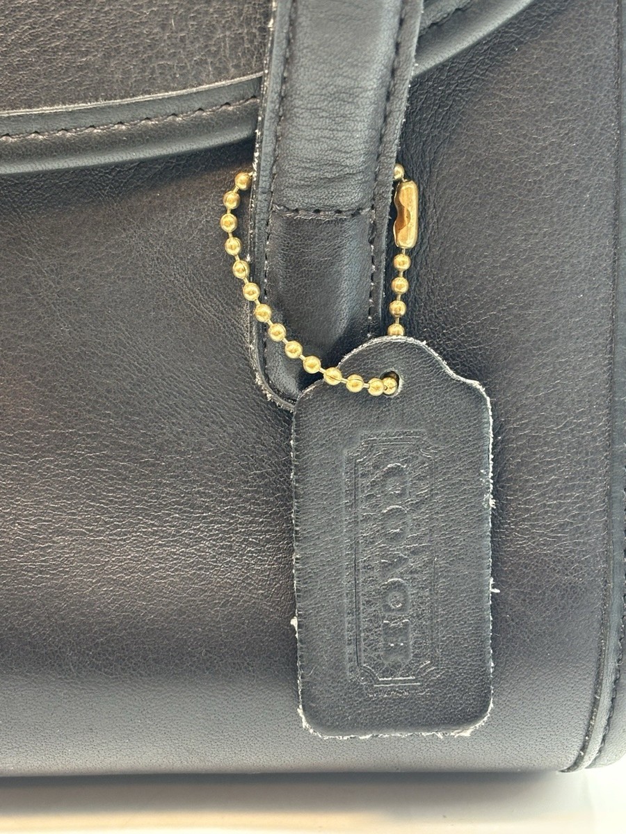 Vintage Coach Belmont Satchel 9088 Black USA 1997 | eBay