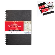 Stillman Birn Alpha Wirebound Sketchbook 7" x 10" 150gsm White Medium Grain