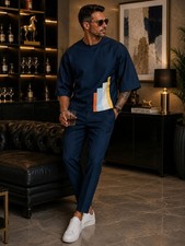 Men's Luxury African Kaftan Shirt Designer Senator Wear. Men 2-Piece