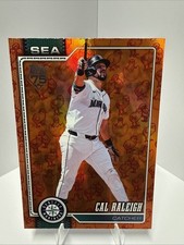 2026 Topps 75 Cal Raleigh #140 Baby Chicks Orange
