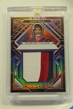 2021 Panini Obsidian - Volcanic Material Davis Mills  Electric Etch PINK 09/10