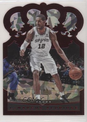 2020-21 Panini Crown Royale Red Crystal 12/49 LaMarcus Aldridge #30 0gq0