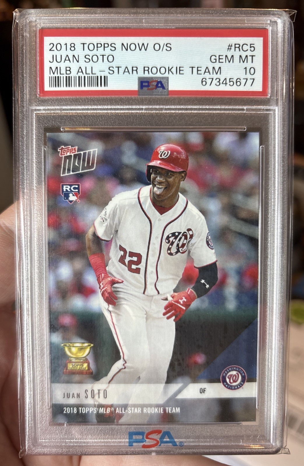 2018 Juan Soto #RC-5