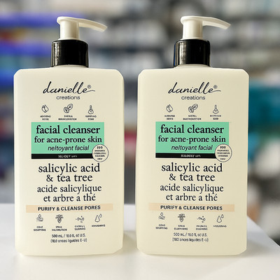 Danielle Facial Cleanser for Acne-Prone Skin   Tea Tree.16.9 fl oz set