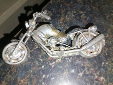 Tin Bike Harley Davidson Style Toy Harlem Mini Bike Showa Retro Vintage