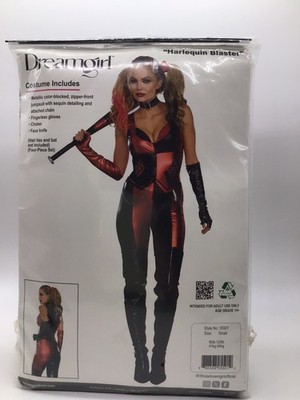 Dreamgirl Costume Harlequin Blaster 10321 Size Small Sexy New
