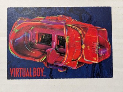 1995 - Nintendo Virtual Boy Headset Trading Power Card