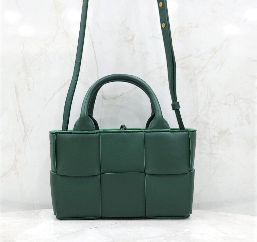 Bottega Veneta Green Candy Arco Mini Tote Shoulder Bag 709337 149970140 [U]