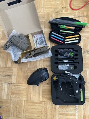 Planet Eclipse ETEK5 Paintball Marker - Black - upgraded barrel
