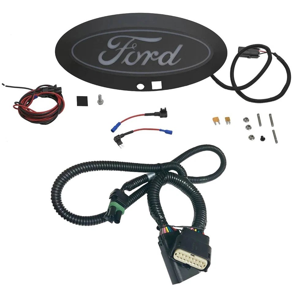 Putco® Luminix LED emblema delantero para 23+ Ford F250/F350 con cámara, faros LED Foto 4 de 4