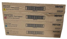 Genuine Xerox Toner Cartridge 006R01655, 006R01656, 006R01657, 006R01658 C60 C70
