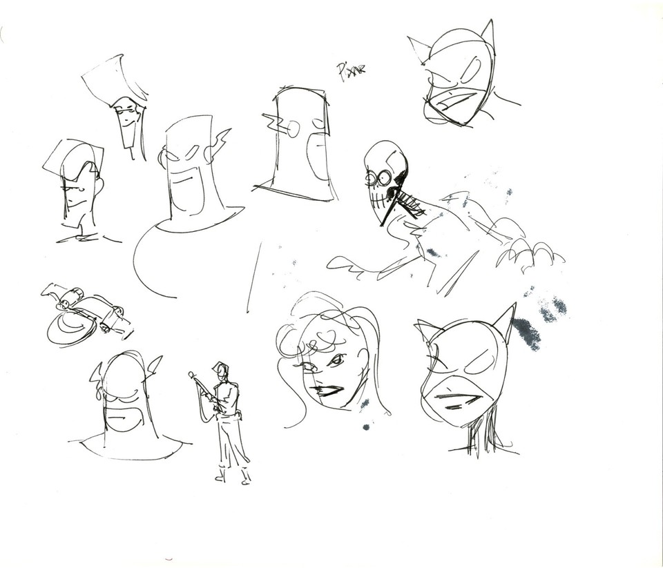 Dave Bullock Hand-Drawn Comic Illustration for Covers n Book DC H1 Comic Art