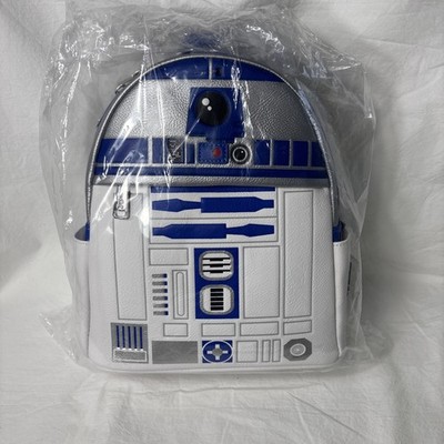 Star Wars R2D2 Knapsack Backpack NWT Loungefly Star Wars R2-D2 Astromech Droid Mini Backpack  main image 2