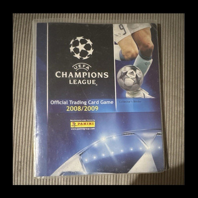 Panini UEFA Champions League TCG 2008/2009 Ordner + 17 Karten | Buffon, Deco, Ca
