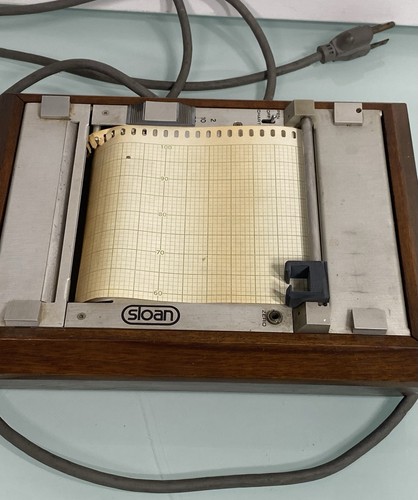 VTG Sloan Model 136 Analog Graphic Strip Chart Recorder-Works
