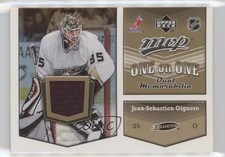 2007 MVP One on Dual Memorabilia Jean-Sebastien Giguere Dan Cloutier #OO-GC 0uj7